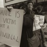 Supporters of Joanne Hayes at the Kerry Babies Tribunal, Tralee, Co. Kerry
Pic Michael Mac Sweeney/Provision
